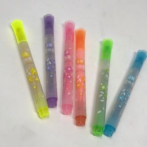 Star shaped highlighting pen set ( 6 )